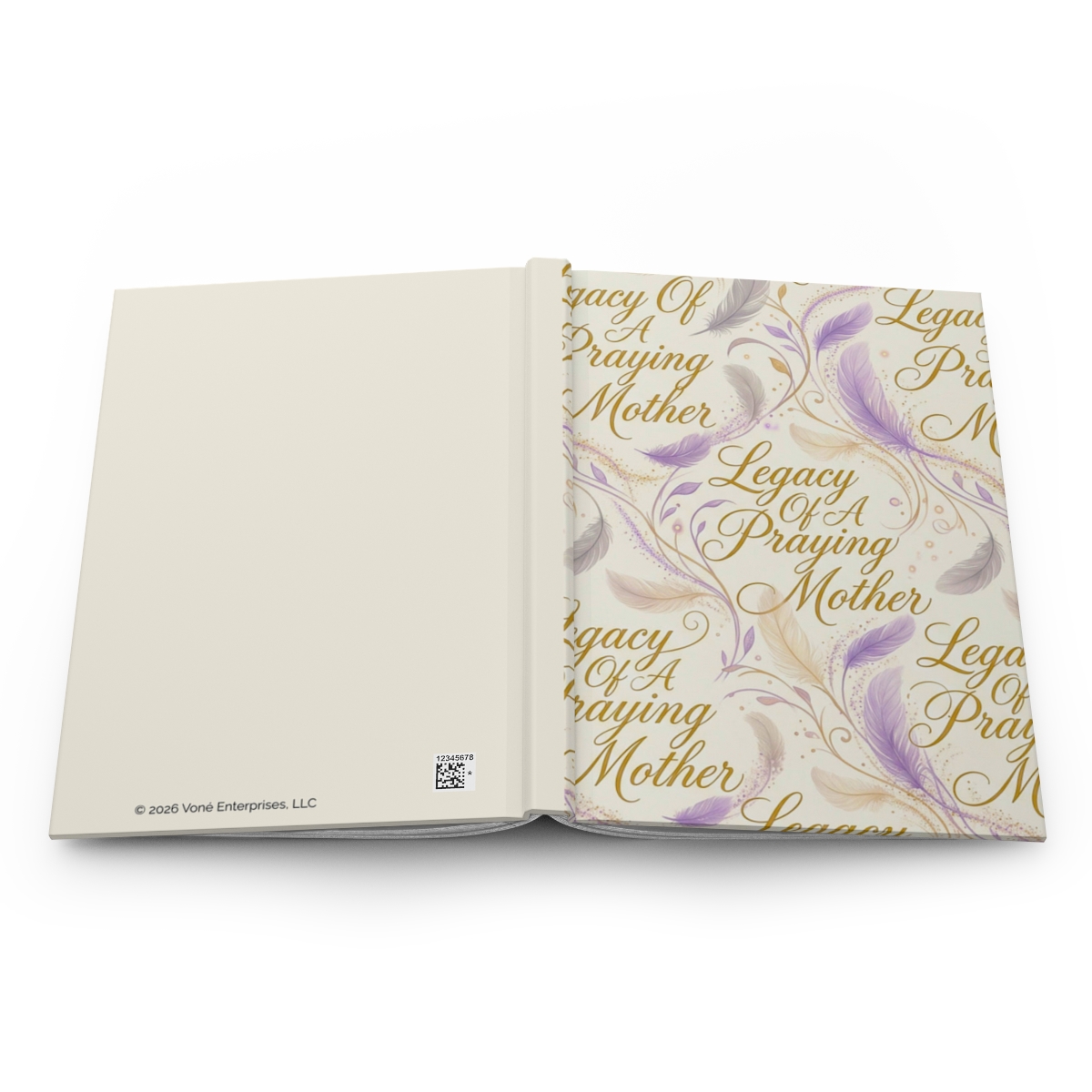Legacy of a Praying Mother Hardcover Journal — Mother's Day Gift - Image 3